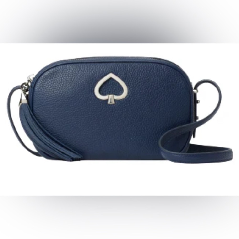 •KATE SPADE•NIGHTCAP NAVY KOURTNEY CAMERA CROSSBODY BAG EUC (LIKE NEW)